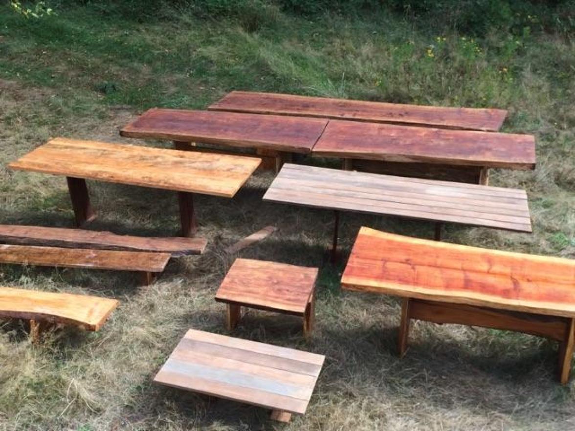 Redwood Tables